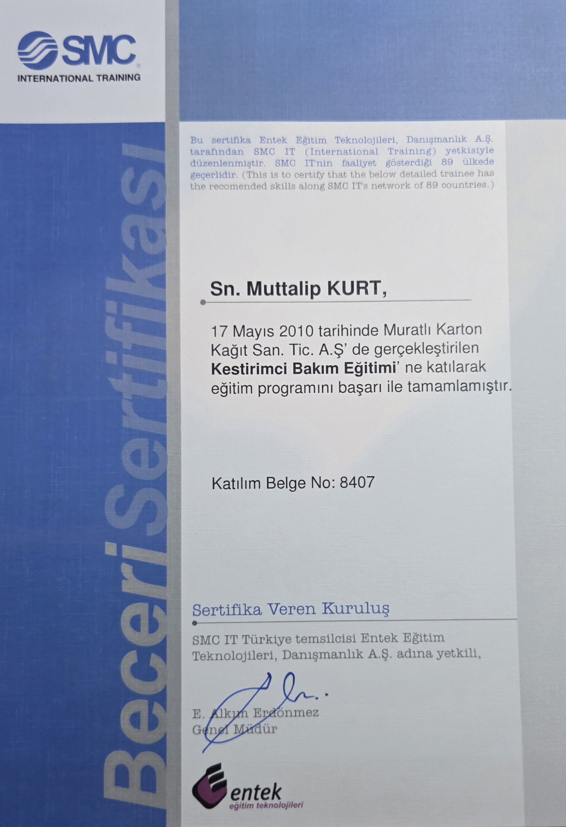 Kestirimci Bakım Eğitimi